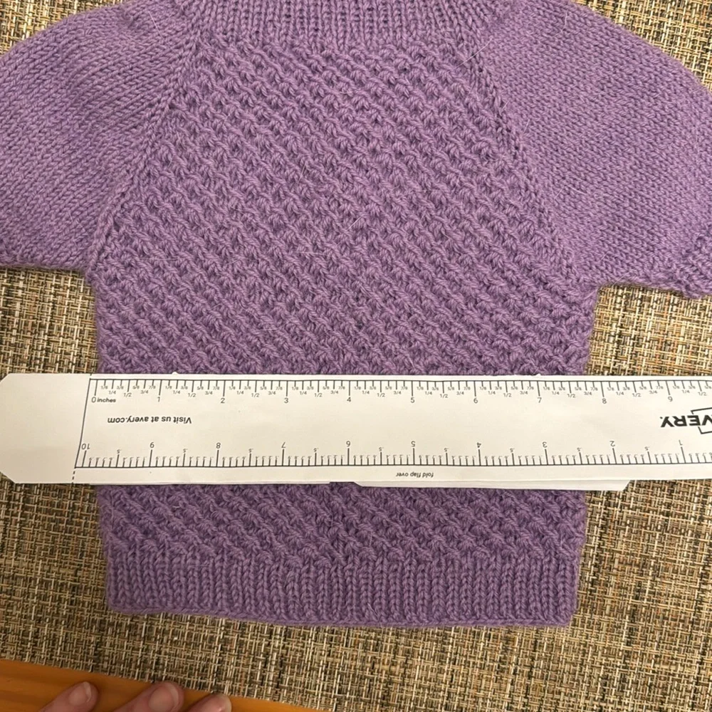 Purple Cat sweater